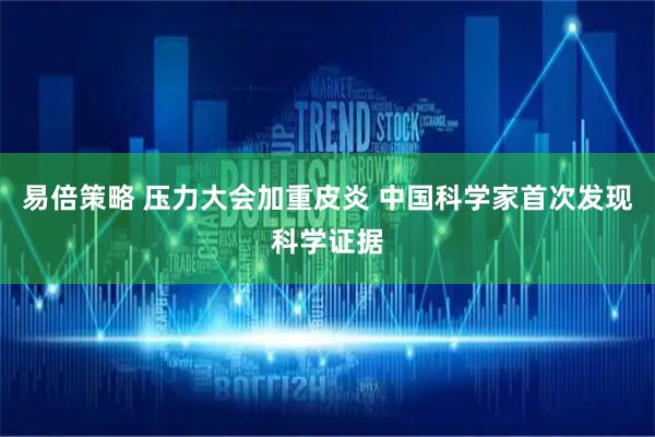 易倍策略 压力大会加重皮炎 中国科学家首次发现科学证据