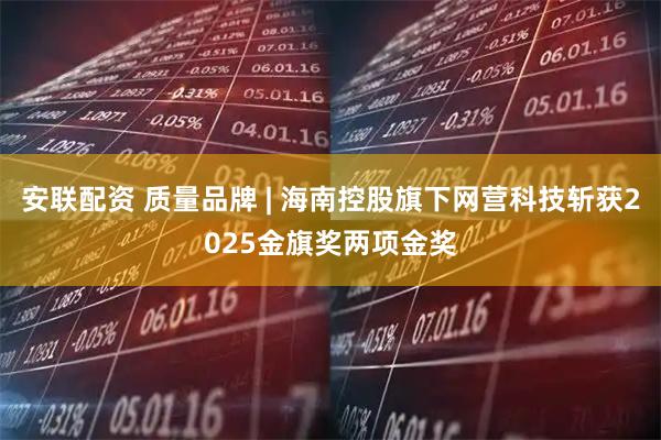 安联配资 质量品牌 | 海南控股旗下网营科技斩获2025金旗奖两项金奖